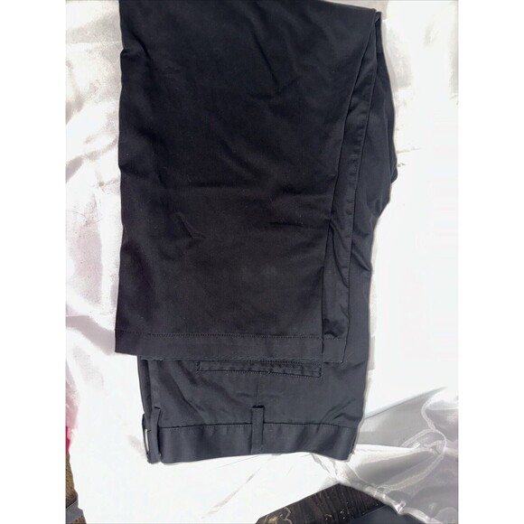 Merona Ultimate Black Pants Mens 44X30 Classic Fit Stain Resistant - Picture 9 of 9